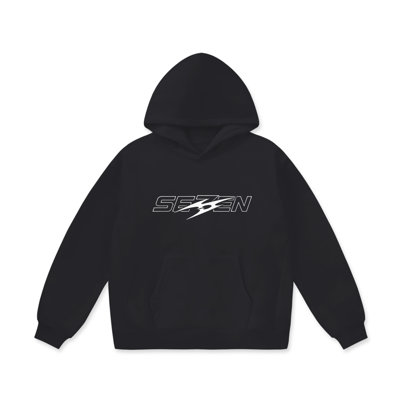 BLACK SE7EN ESSENTIAL HOODIE