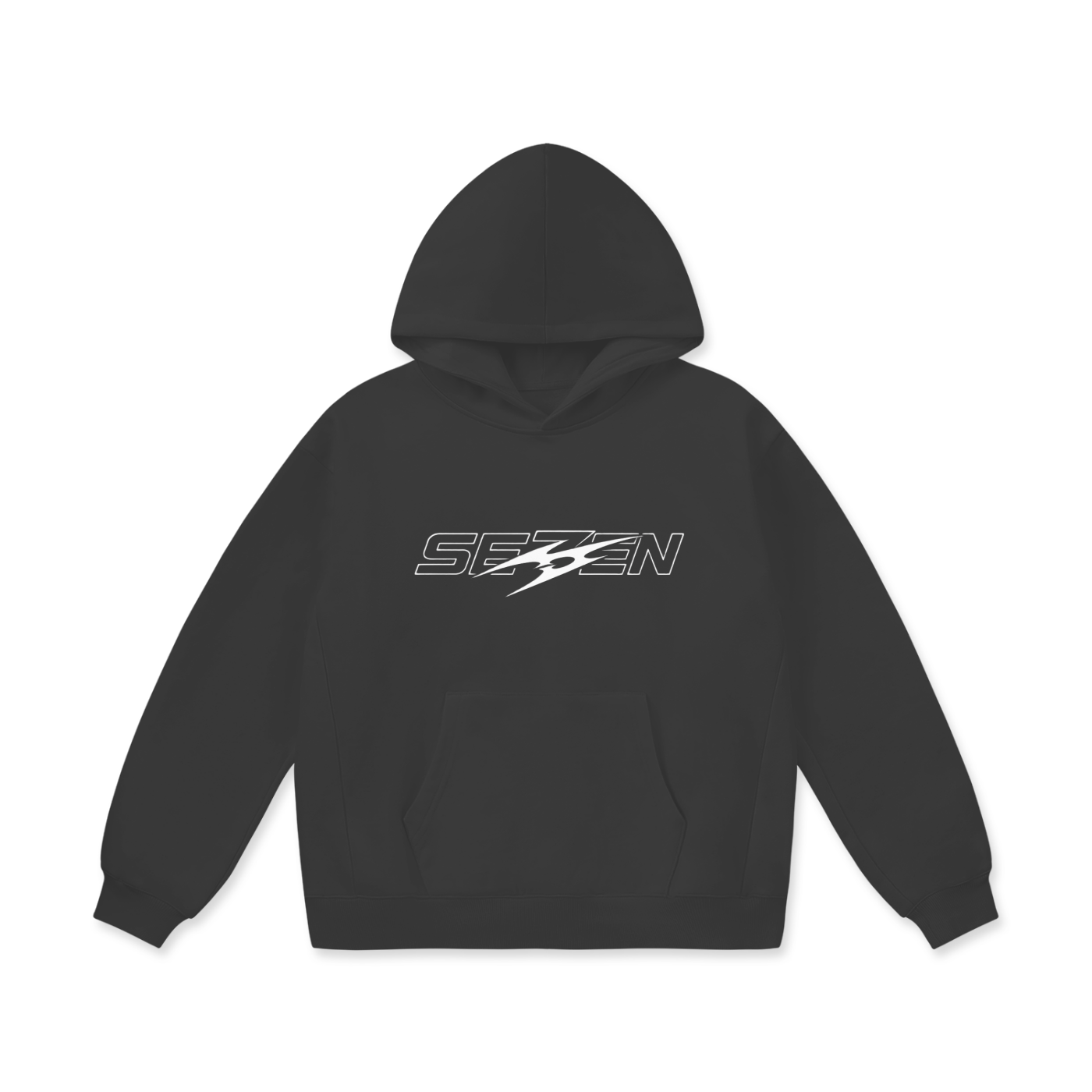 BLACK SE7EN ESSENTIAL HOODIE