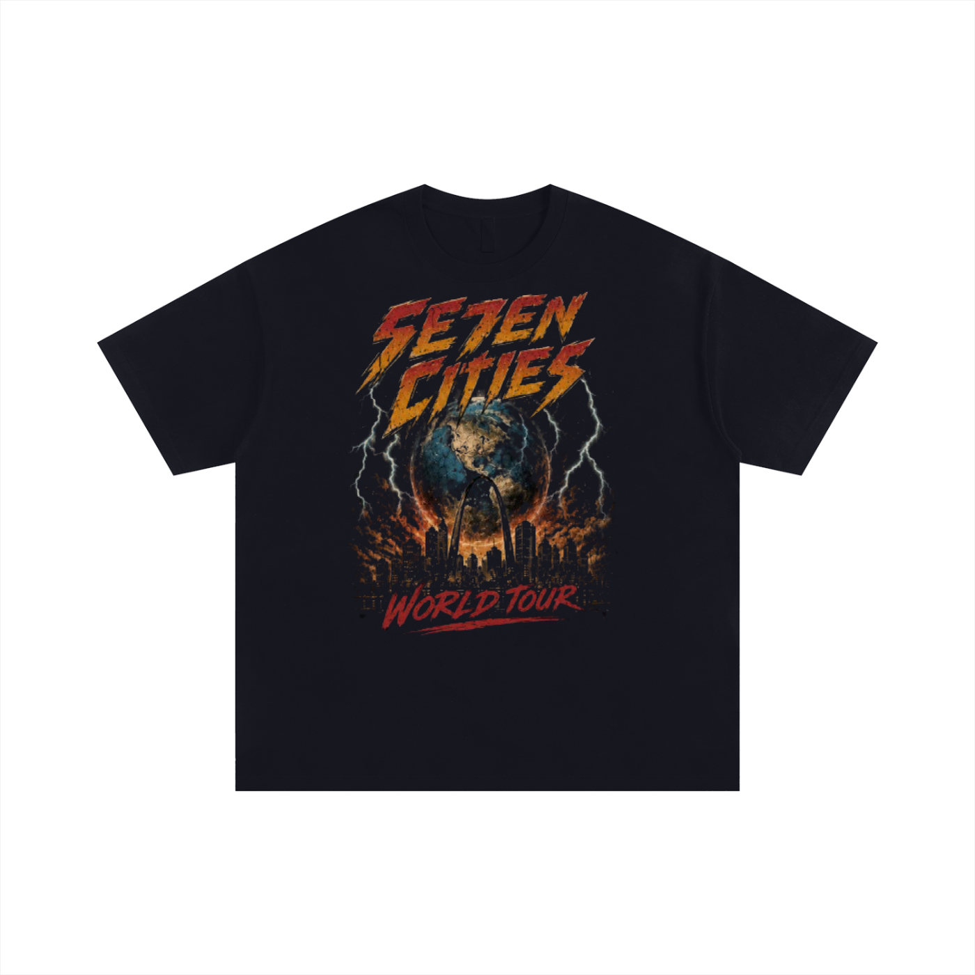 SE7EN CITIES FAN SHIRT